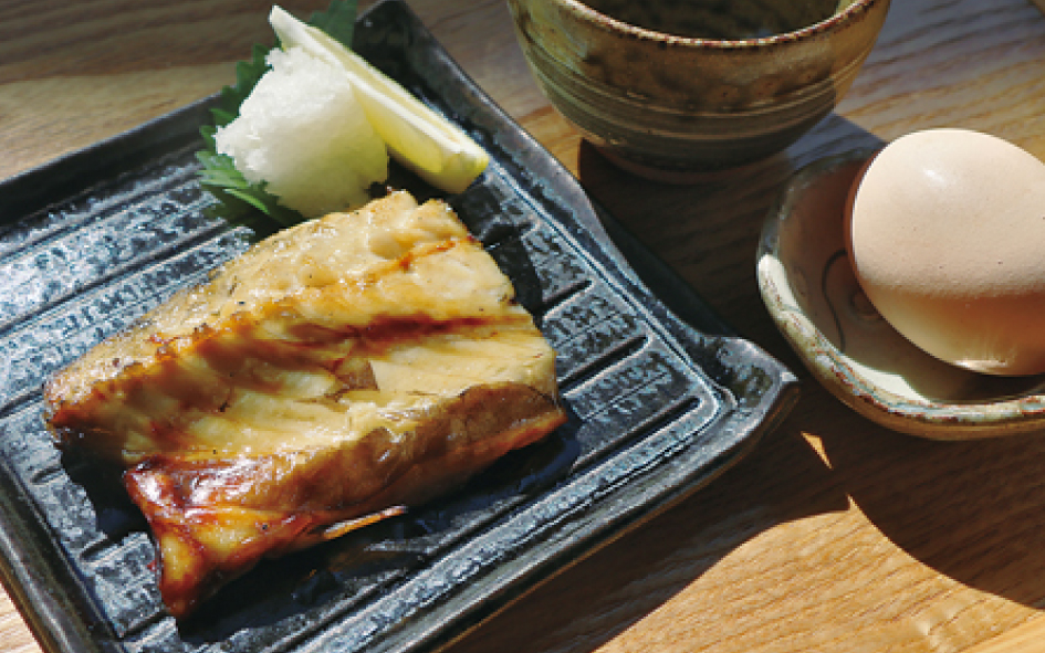 たまごかけ御飯定食